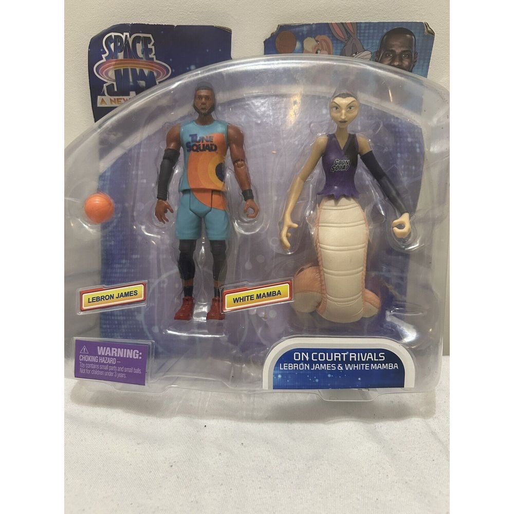 Space Jam: A New Legacy 2 Pack- On Court Rivals - Lebron‎ & White Mamba